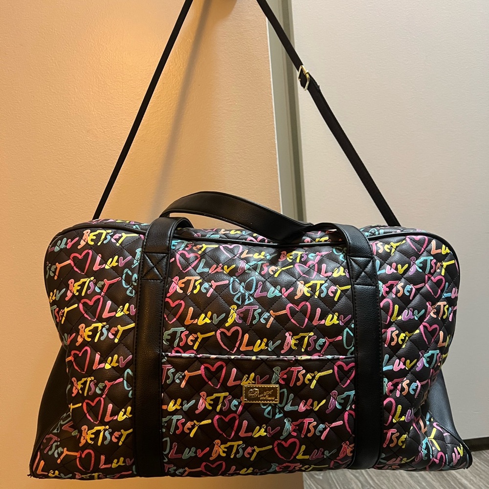 Betsey Johnson Multicolor Travel Bag